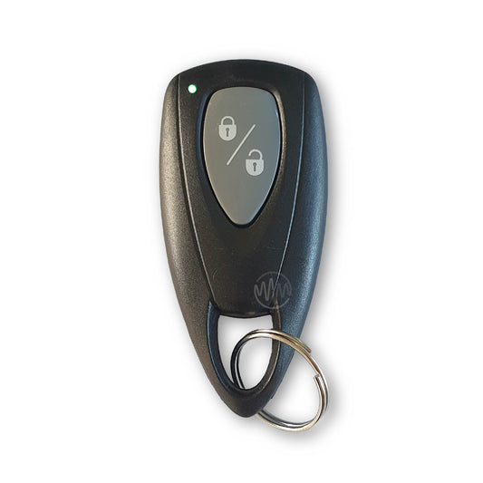 Dynatron TX-101 single lock/unlock button teardrop shape car alarm remote