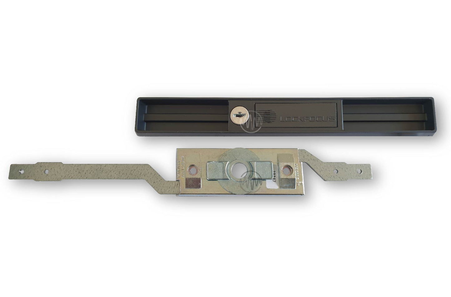 Lock Focus V4 extended arm roller door lock system front view