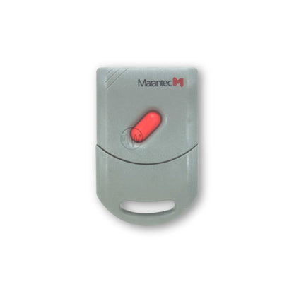 Marantec grey garage & gate remote with 1 red button