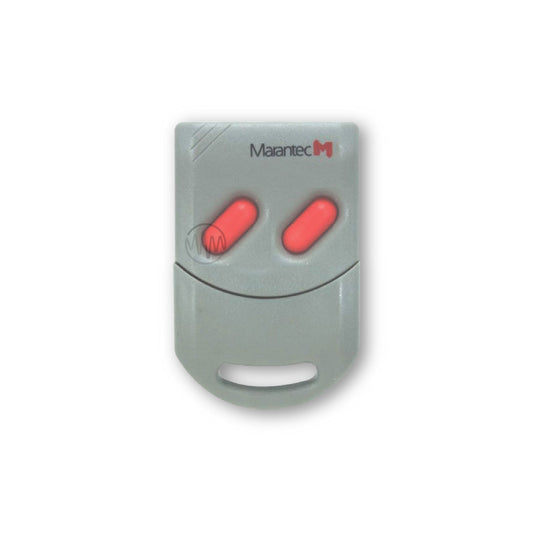 Marantec Digital 232 grey remote with 2 red tablet shape buttons