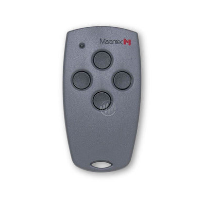 Marantec Digital 304 dark grey garage & gate remote with 4 circular buttons